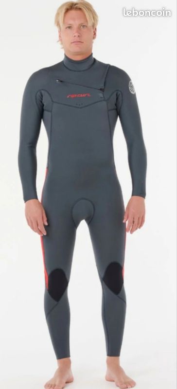 Combinaison Rip Curl Dawn Patrol Performance 3/2 Steamer Homme Noire