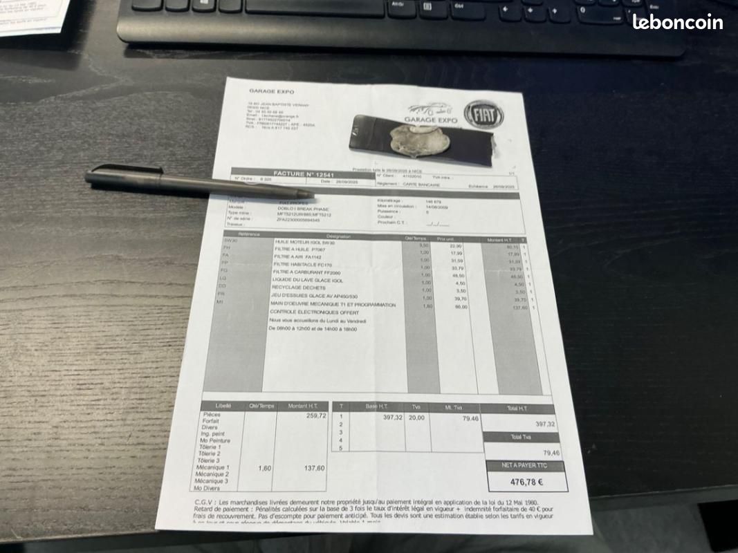 Fiat Doblo 1.3 Multijet 16v 85 Emotion 7 places (image 16)