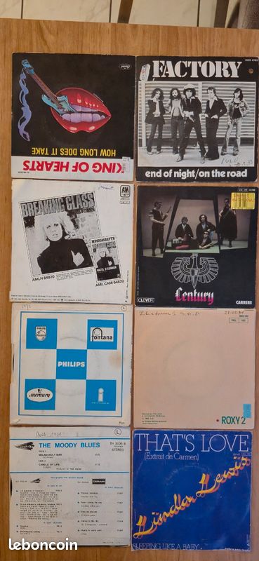 Vinyle 45T chansons internationales (image 2)