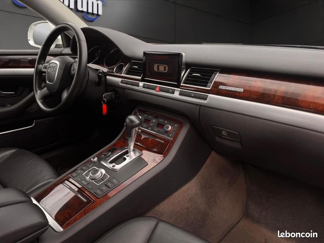 Audi A8 4.2 V8 FSi Quattro 349ch - Navi Bi-xénon Cuir Carnet entretien (image 18)