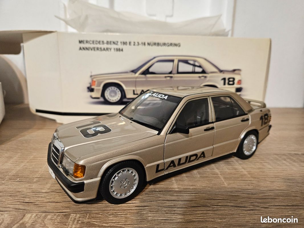 Mercedes 190 E 2.3-16 - AUTOart 1/18 - Modèle De Collection Neuf