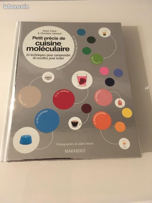 Livre de CUISINE MOLECULAIRE, neuf (image 1)