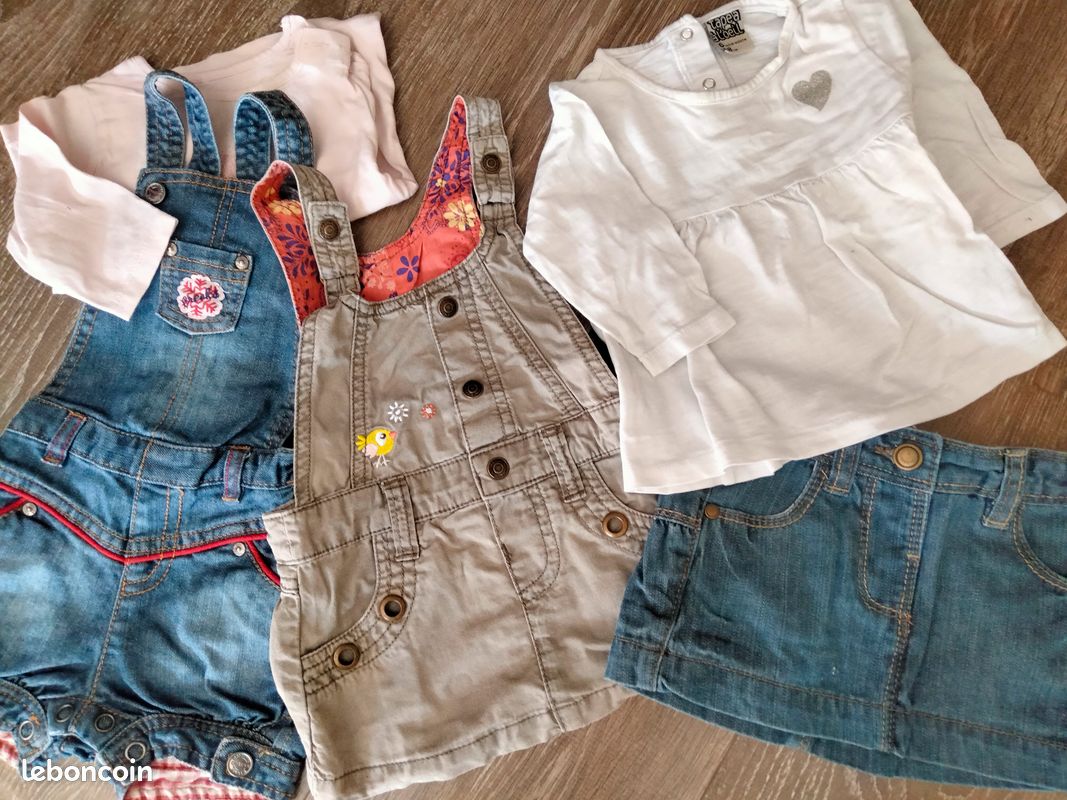 Lot vêtements fille 6 mois (image 1)