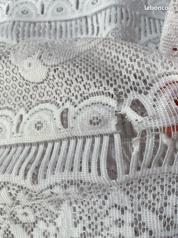 Lot 2 tissus dentelle oiseaux (image 8)