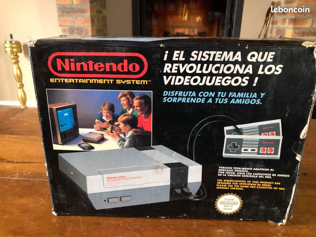 NES Nintendo Complète avec Boîte d’Origine + 2 Manettes d'origine + Cablage complet (image 5)