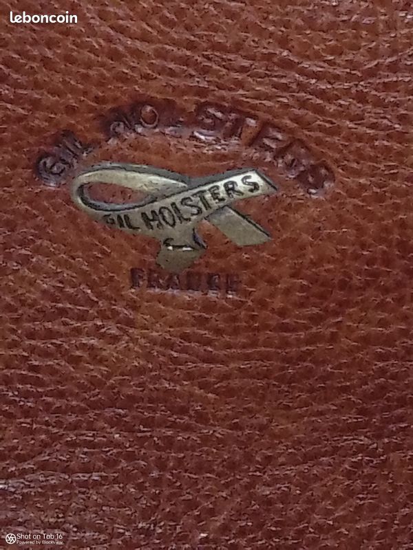 Superbe sac à dos en cuir de marque gil holters (image 2)