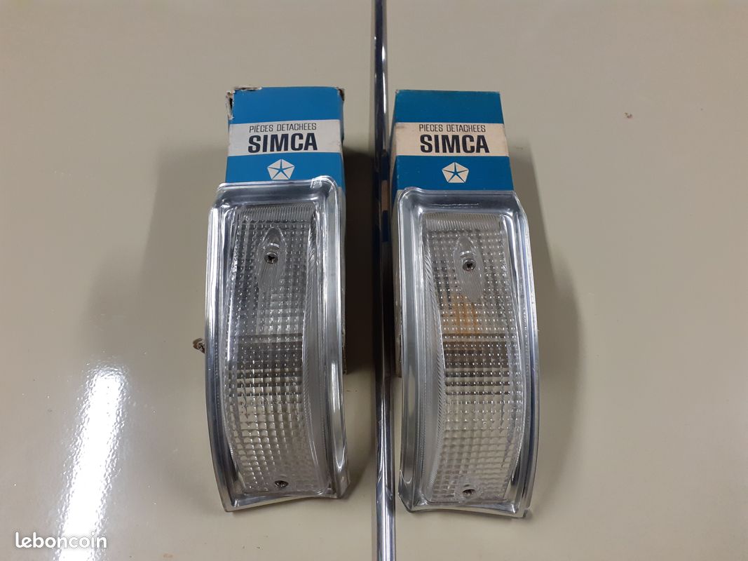 Phares, clignotants et cabochons avants neufs Alpine Matra Peugeot Renault Citroën Simca anciennes (image 2)
