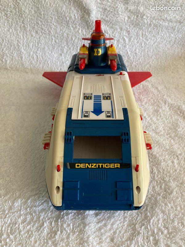 Denzitiger Dx – Vaisseau Popy Denzi Tiger – Mattel 1984 – Original (pas De Reproduction)