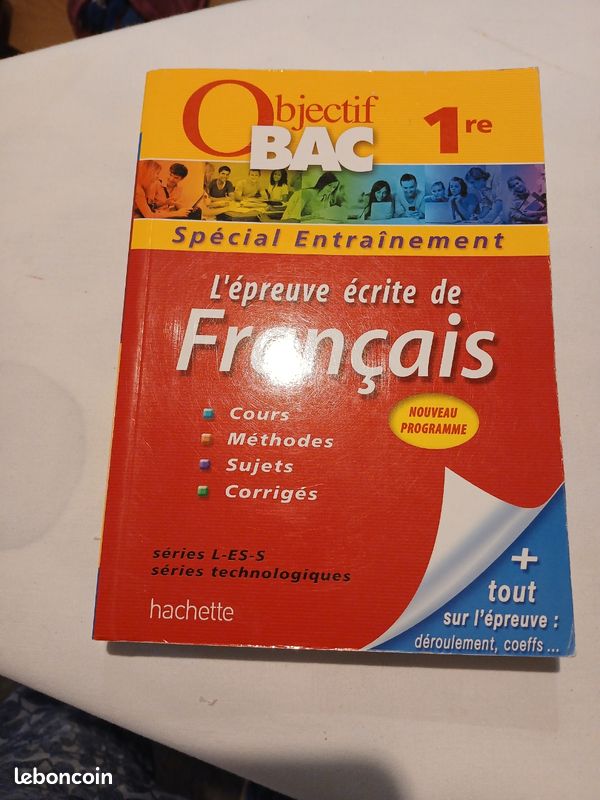 Objectif BAC 1re épreuve écrite de Français (image 2)