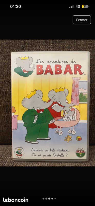 Lot 2 DVD de Babar (image 4)