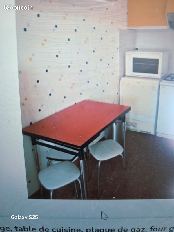 Table en formica rose a rallonge (image 4)