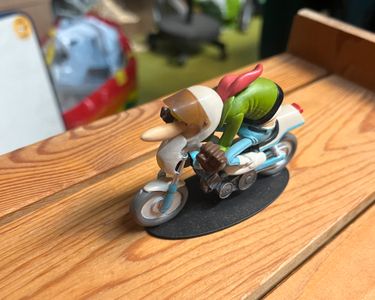 Miniature Moto BMW K 100 RS 1992 – Série 1 Moto Joe Bar Team, Paul Posichon, Hachette 1:18 (neuf Blister)