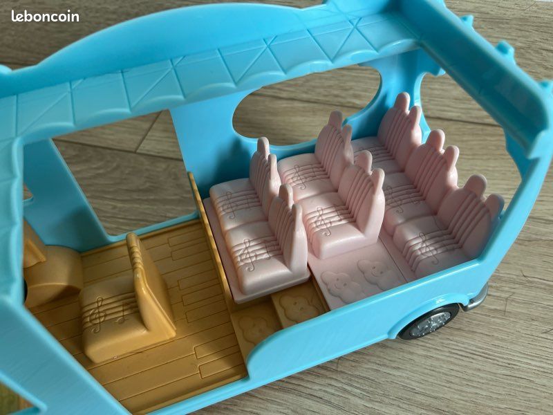 Sylvanian Bus arc-en-ciel 5317 + figurines (image 3)