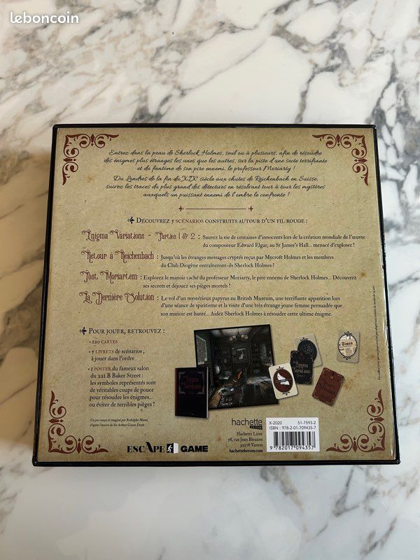 Escape game Sherlock homes vs moriarty (image 2)