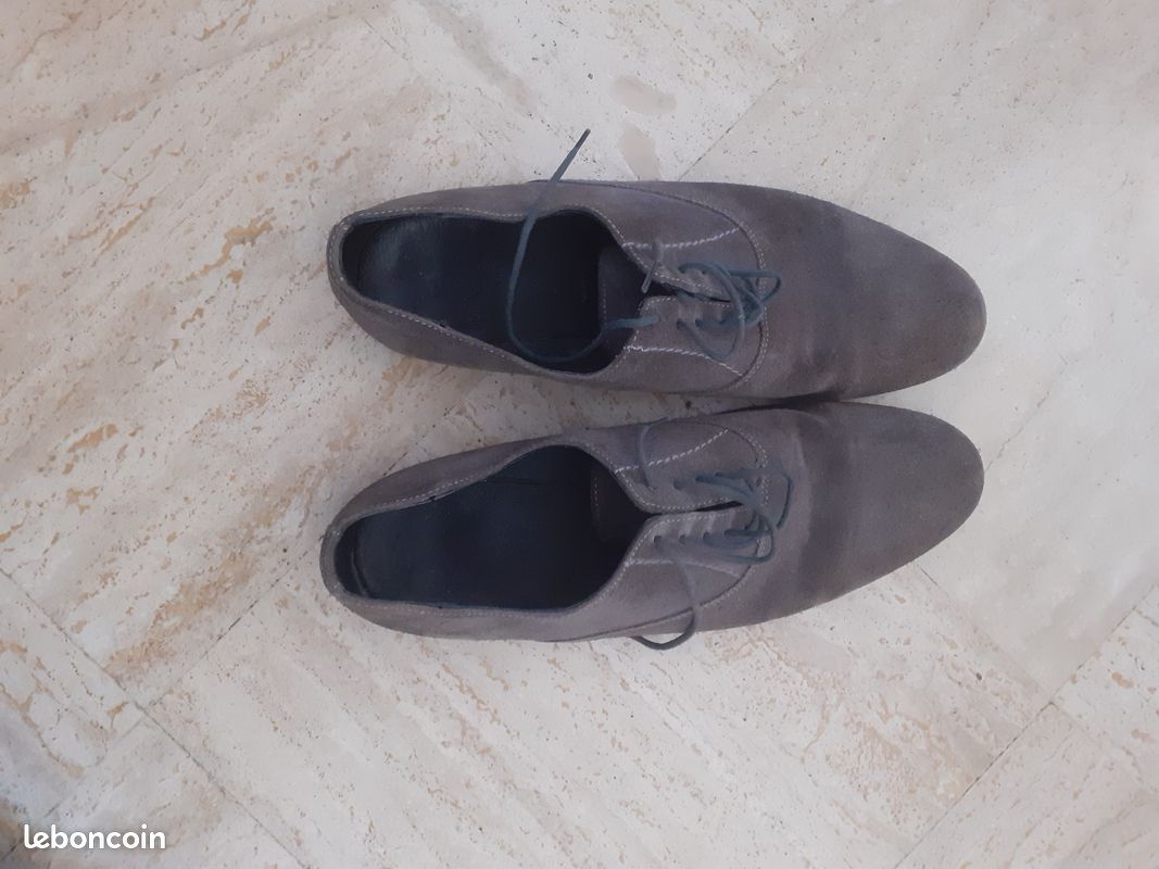 Chaussures en daim grises (image 2)