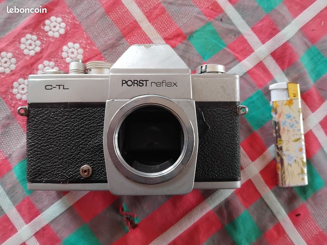Appareil Photo Argentique Porst Reflex KW Avec Objectif Primotar 135mm F/3.5
