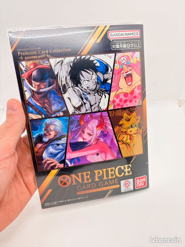 one piece card game premium card collection -6 assort vol.1- Bandai TCG Volume 1 6 cards Premium Card Collection -6 assort