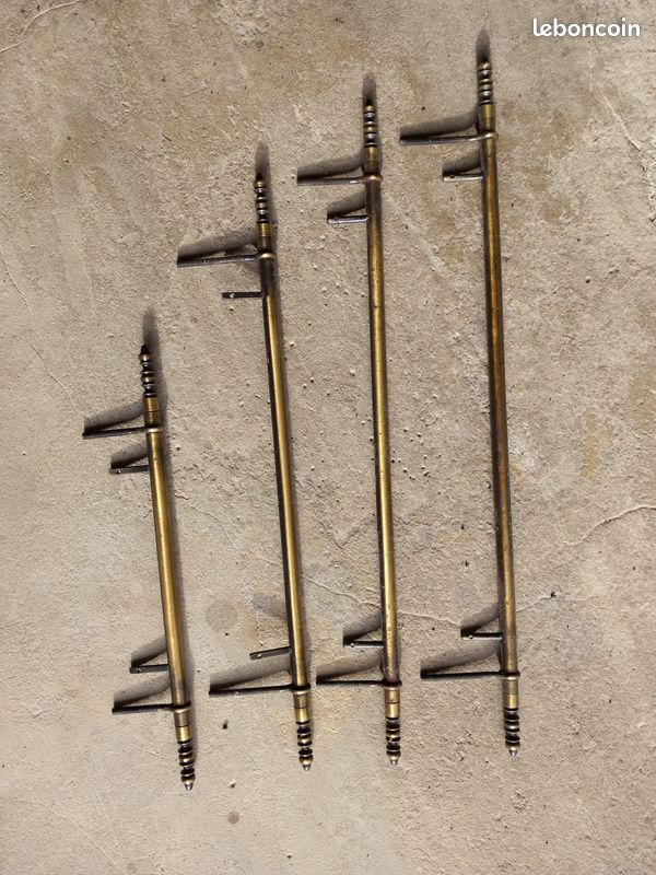 Fiches à lacets acier vieux bronze (image 1)