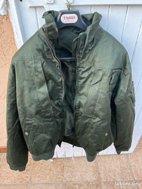 Blouson de vol pilote de chasse mirage 2000 Rafale taille 104 M