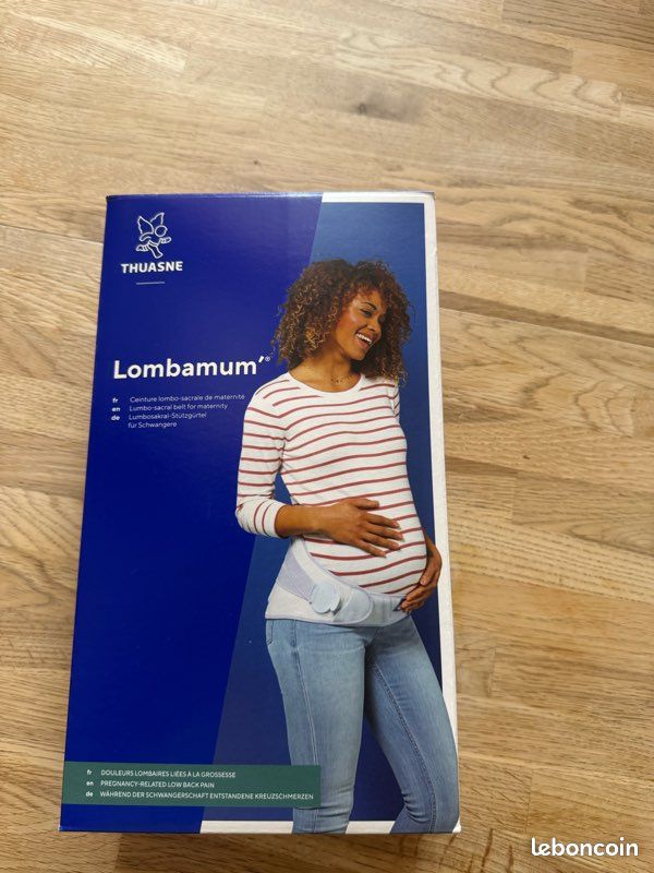Ceinture de grossesse Thuasne Lombamum – soutien lombaire – quasi neuve (image 5)