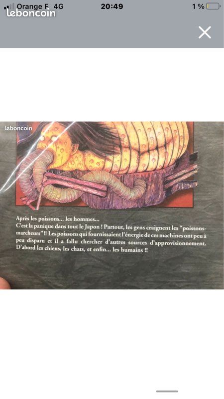 Gyo complet tome 1/2 rare (image 8)