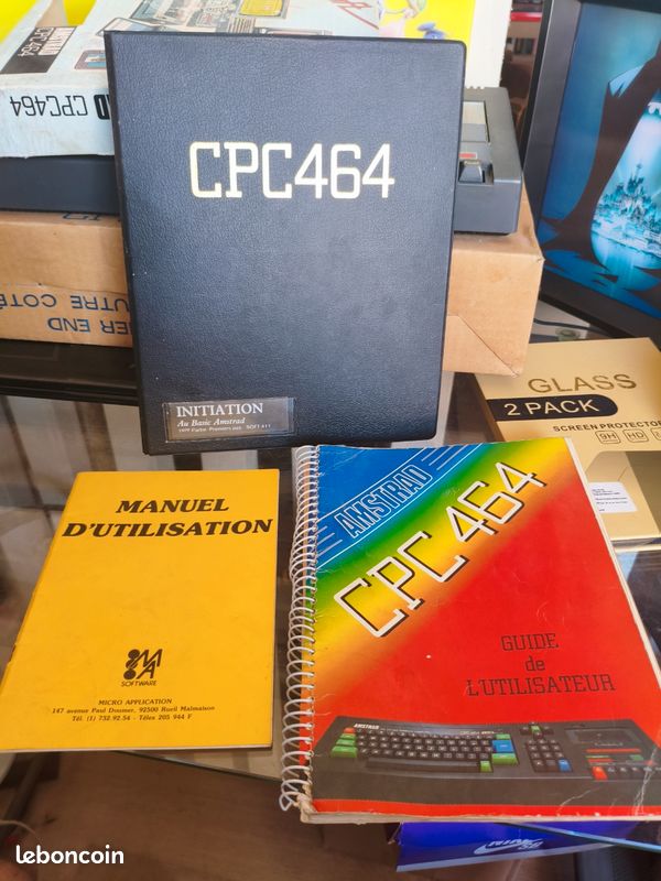 Manuel Utilisateur Amstrad CPC 464 – Guide Officiel Français – Bon état