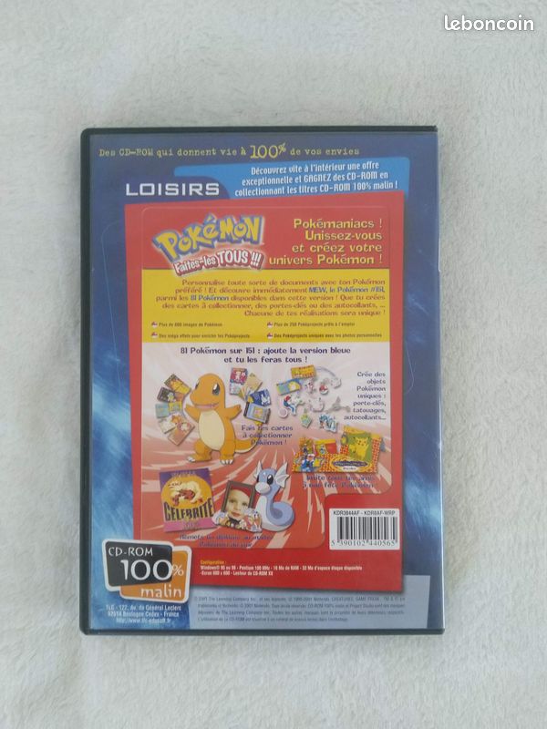 CD-ROM Pokémon (image 2)