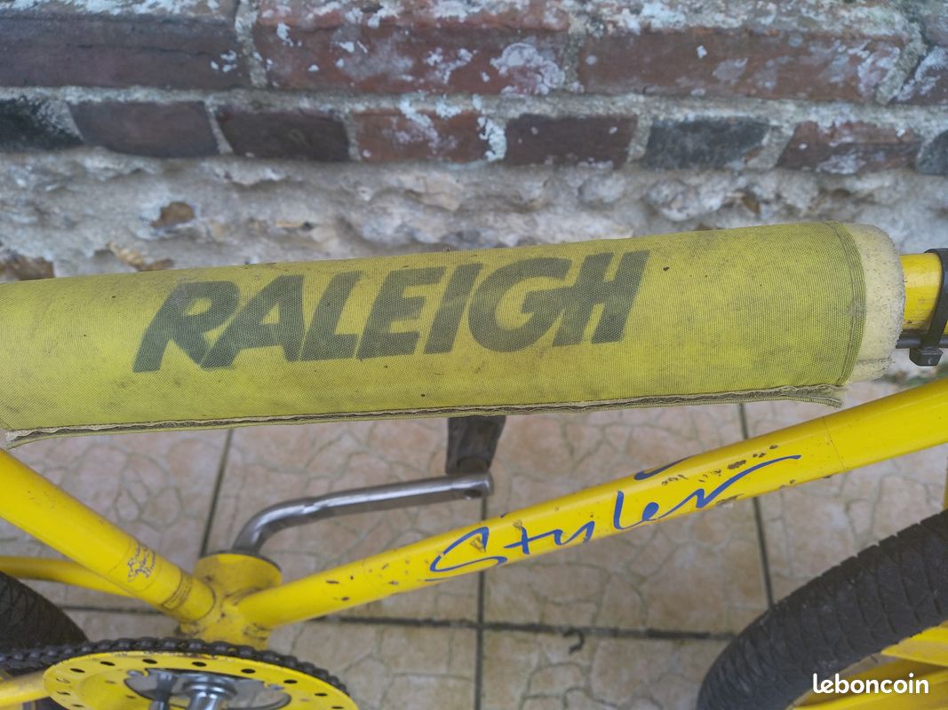 Cadre Et Fourche Raleigh Styler – Old School 20 Pouces – Vintage Japon – Peinture D'origine