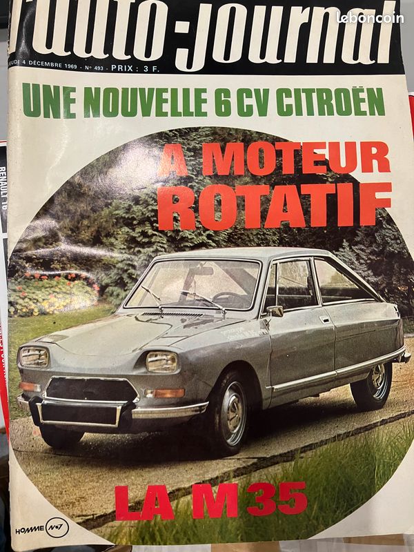 Revue auto journal m35 ami 8 (image 1)