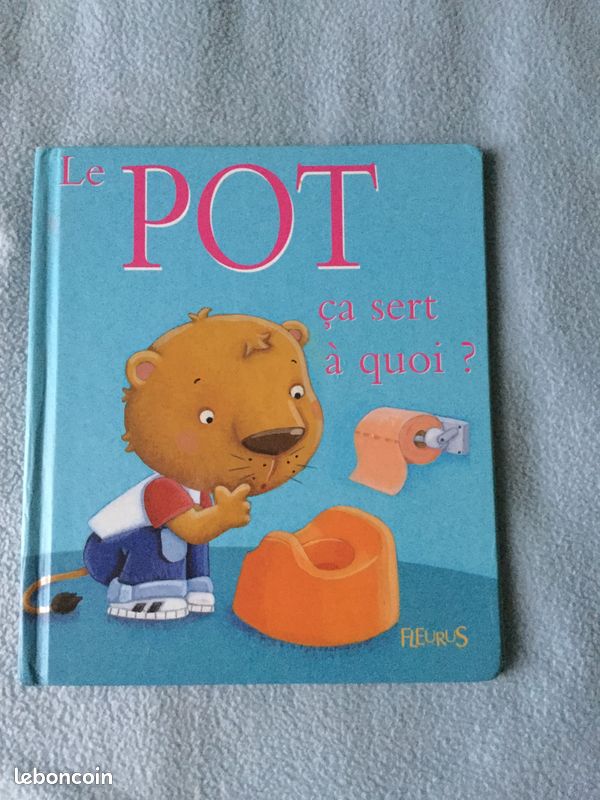 Livre enfant "Le pot ça sert à quoi ?" Sophie Bellier et Marie Quentrec (image 1)