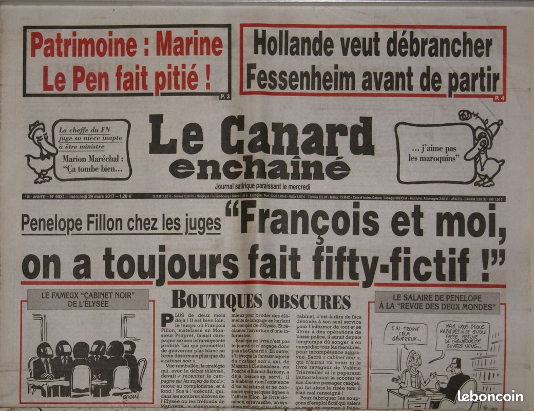 Le Canard Enchaîné 5031 (image 1)