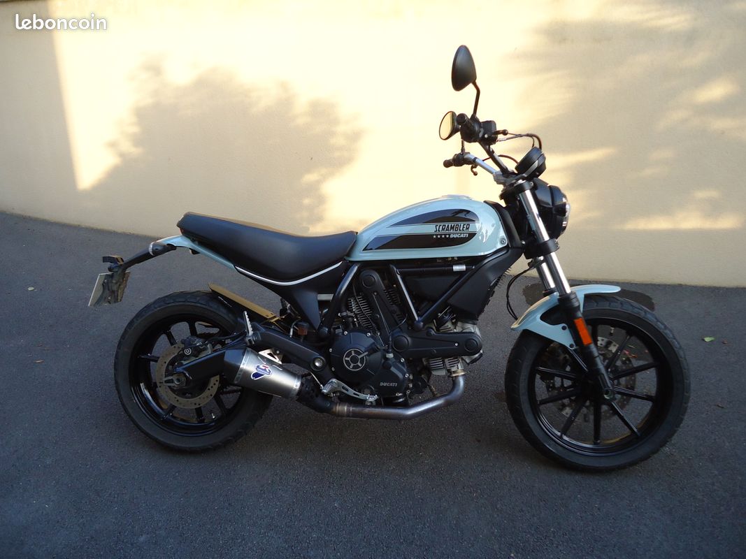 DUCATI Scrambler 400 Sixty2 ABS +TERMIGNONI + pneus neufs (image 1)