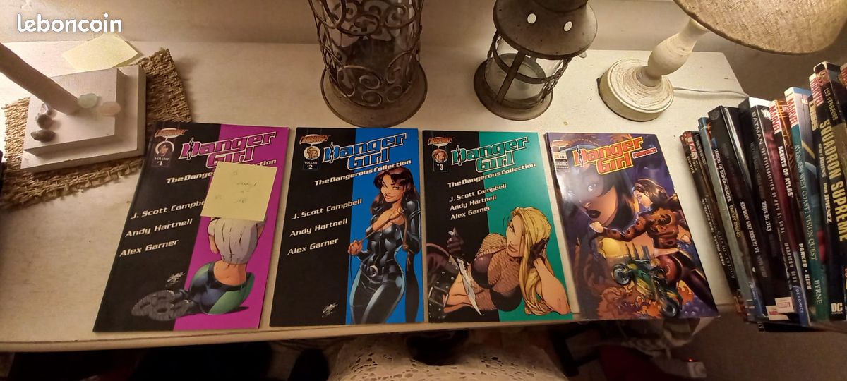 4 bandes dessinées / BD danger girl (image 3)