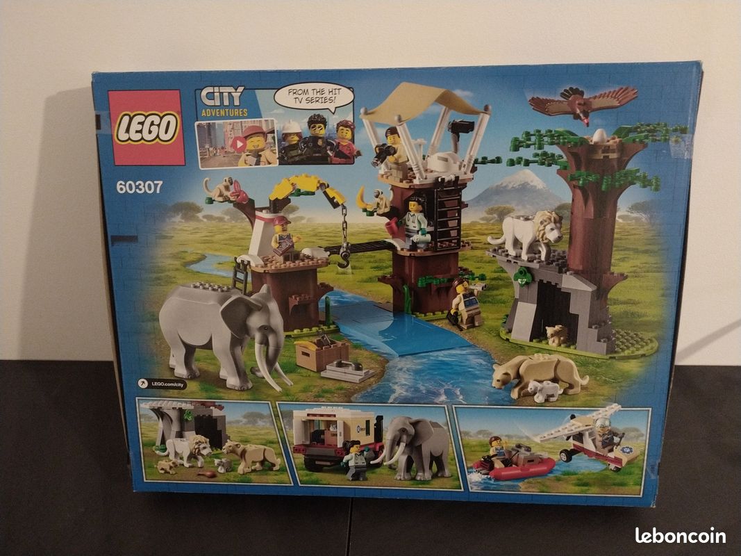 LEGO City 60307 : Le camp de sauvetage des animaux sauvages (image 2)