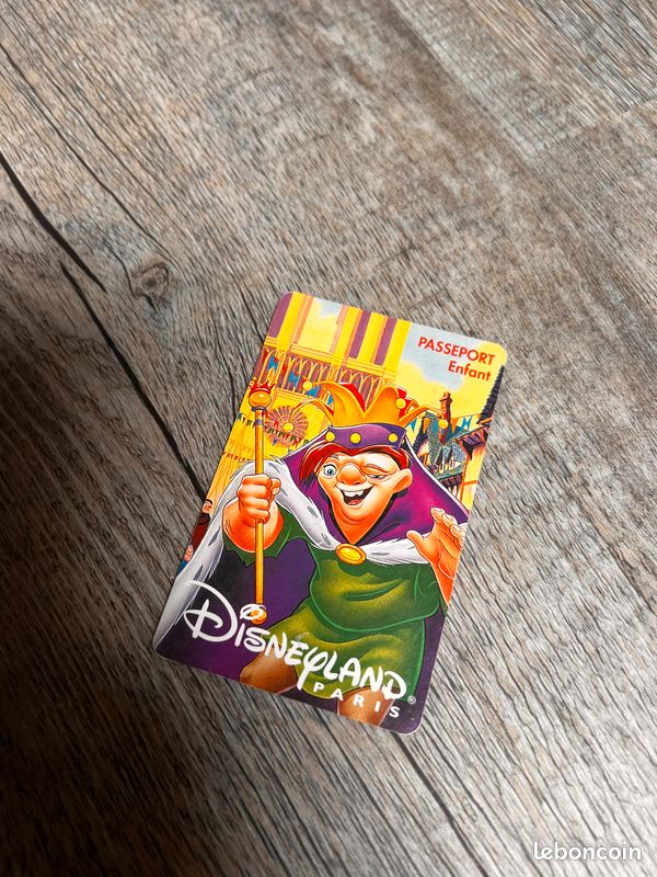 Passeport Annuel Disneyland Paris Vintage (image 1)