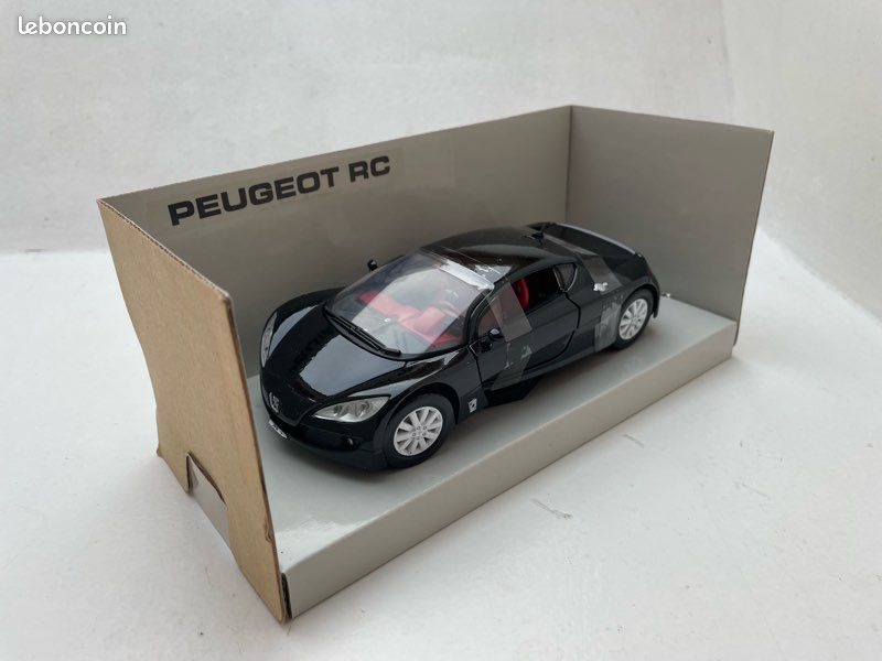 1/18 Peugeot RC Pique Concept Car 2002 - Solido 8147 - Neuf En Boîte (usure Boîte) - Mondial Auto Paris