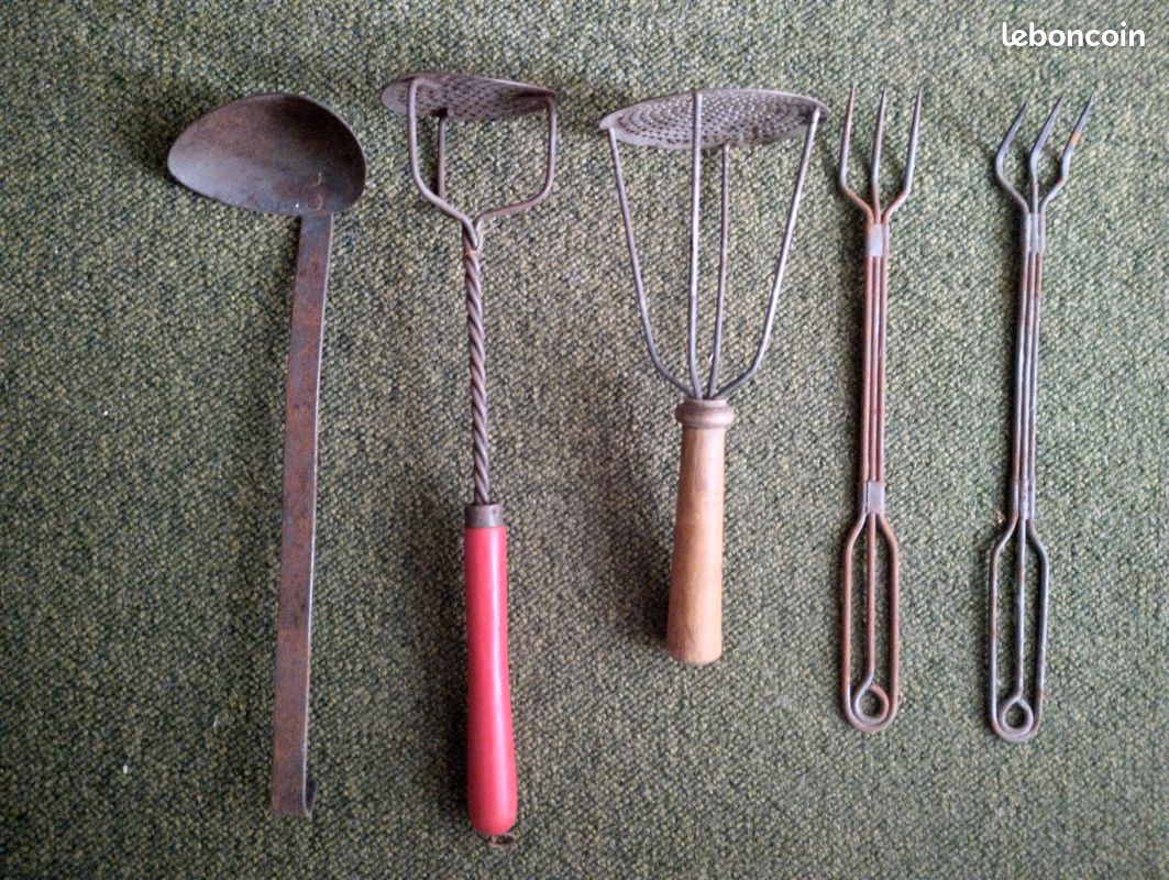 Lot ustensiles de cuisine vintage (image 1)