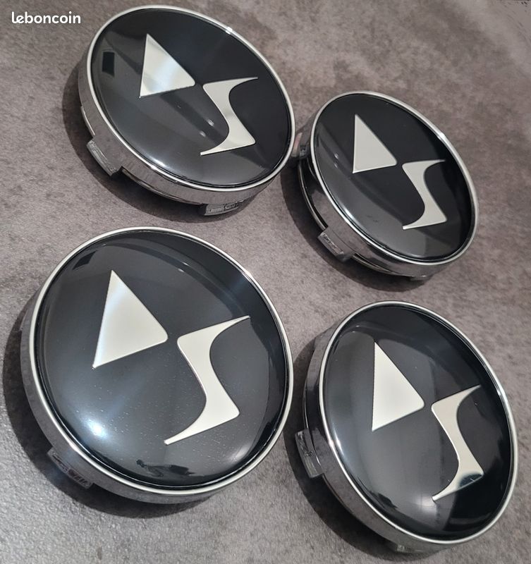 Enjoliveur De Roue 4 Enjoliveurs Roue 56mm Pour Peugeot 108 Top Cabrio 2018 - Autocollants Cache-Moyeux Noir Enjoliveur Peugeot 18 Pouces