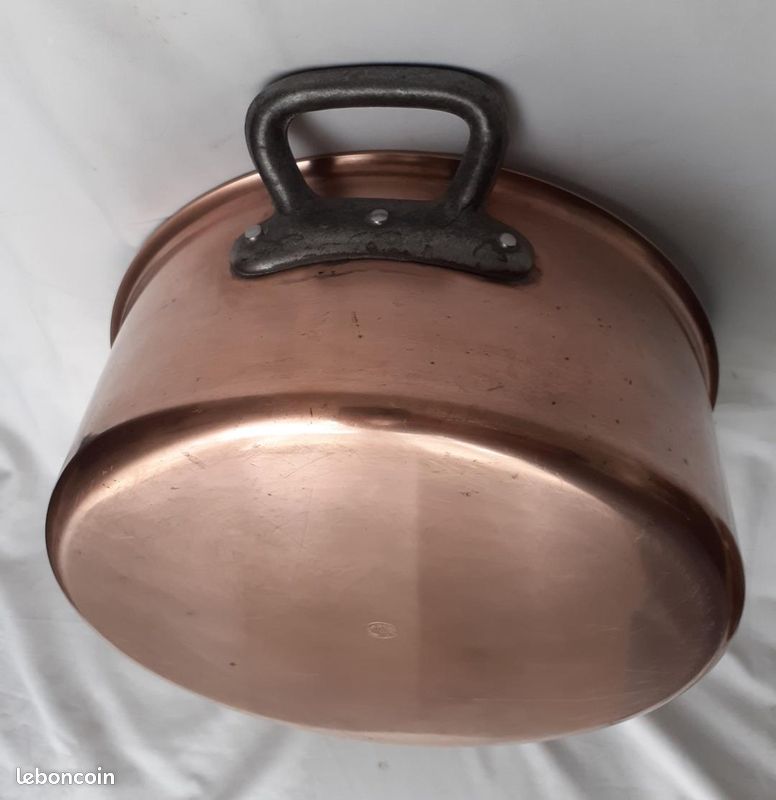 Faitout Prima Matera en cuivre inox induction - Diamètre cm 28 cm - Cuisine