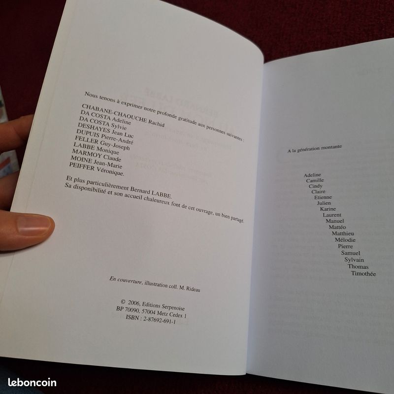 Livre "Au nom du fer" – Dominique Da Costa / Bernard Labbé – avec dédicace (image 5)