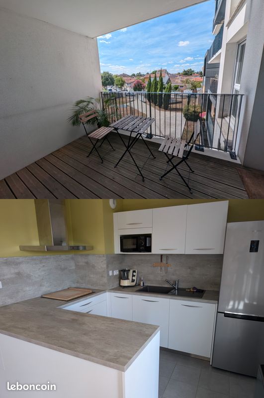 Appartement 3 pièces 65 m² · à Toulouse · 65 m² · 1 050 €/mois