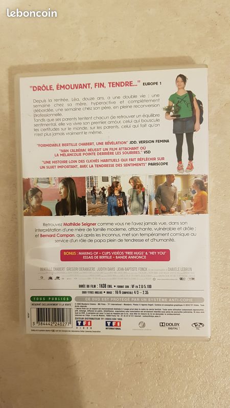 DVD Une semaine sur deux (et la moitié des vacances scolaires) (image 2)