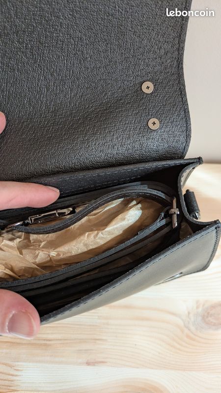 Sac à main en cuir italien neuf (image 12)