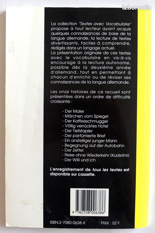 Allemand - Histoires faciles à lire - Ophrys - Maria Briand (image 2)