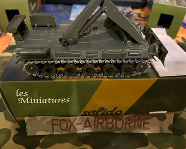 Amx 30 Dépannage Militaire Solido Jouet Ancien En Boite Commémorative