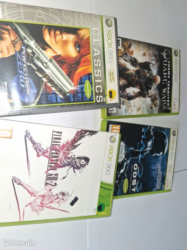 Lot of 2 alien games Xbox 360--Quake 4; Aliens Colonial Marines