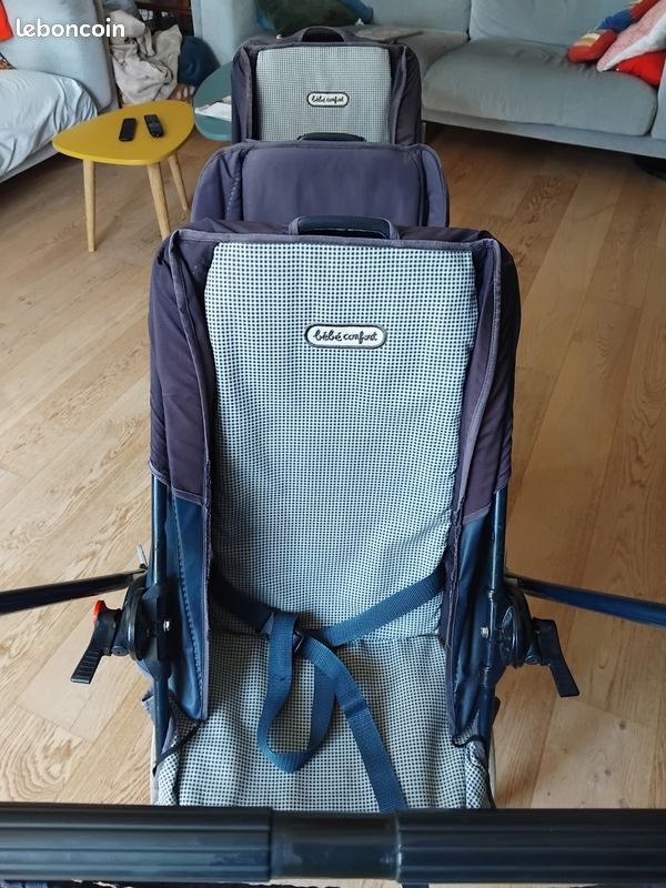 Poussette triple Bébé Confort – Transformable en poussette double – pratique (image 12)