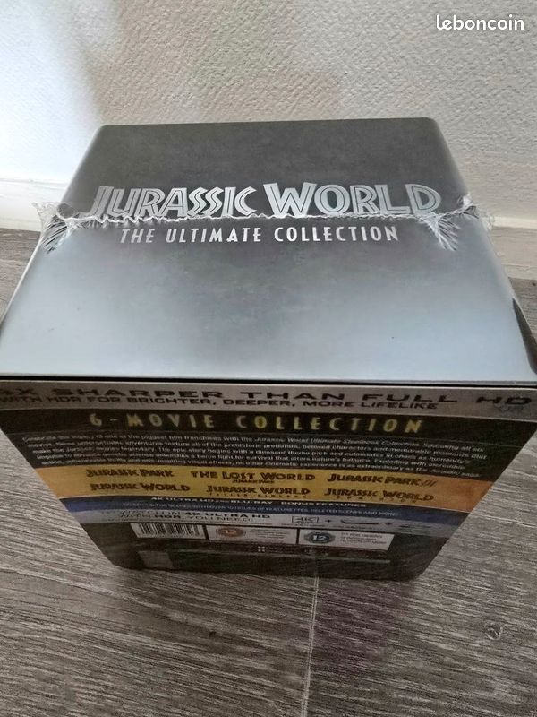 Coffret 6 Films Jurassic World Ultimate Steelbook Collection 4K Ultra HD - Neuf sous Blister (image 5)