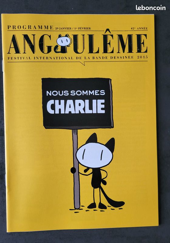 Lot 7 programmes festival bd angouleme annee 2007 a 2019 (image 2)