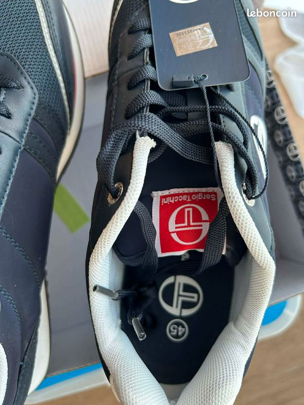 Baskets Noire Homme Sergio Tacchini Capri | Espace des marques